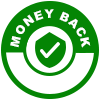 100 percent money back guarantee seal - Ibadah Quran Academy