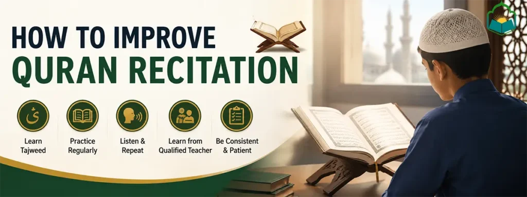 improve quran recitation step step tajweed guide read confidence clarity